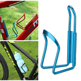 Portable Drinking Cup Water Bottle Cage Holder Bottle Carrier Bracket Stand for Bike, Blue, Gold, Silver, Red, Black