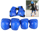 6 in 1 Roller Skate Knee & Elbow & Wrist Pads Protective Gear Sets, Gear Sets(Dark Blue), Gear Sets(Pink), Gear Sets(Black)