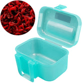 Plastic Live Earthworm Fishing Tackle Box Bug Shrimp Bait Box, Bug Shrimp Bait Box
