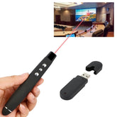 PP-1000 Multimedia Presentation Remote PowerPoint Clicker 2.4GHz RF Laser Pointer with USB Receiver