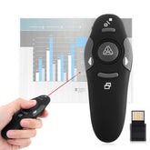 Multimedia Presenter with Laser Pointer & USB Receiver for Projector / PC / Laptop, Control Distance: 15m, 016