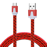 2m Woven Style Micro USB to USB Data / Charging Cable