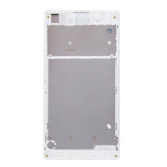 Front Housing with Adhesive Sticker for Sony Xperia T3, For Xperia T3(White)