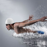 Pure Color Style Elastic Silicone Swimming Cap / Swimming Hat, SC301 White, SC309 Purple, SC208 Black