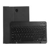 ST830S Bluetooth 3.0 Fine Wool Texture PU Leather ABS Detachable Seven-color Backlight Bluetooth Keyboard Leather Tablet Case for Samsung Galaxy Tab S4 10.5 inch T830 / T835, with Pen Slot & Holder