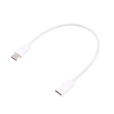 USB-C / Type-C Male to Type-C Female Extended Cable, Length: 20cm, 20cm