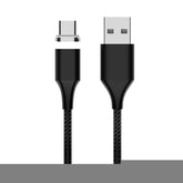 M11 5A USB to USB-C / Type-C Nylon Braided Magnetic Data Cable, Cable Length: 2m, USB-C / Type-C