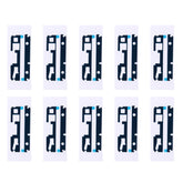 10 PCS for Sony Xperia XA Top & Bottom Front Housing Adhesive, For Sony Xperia XA