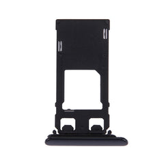 SIM Card Tray + Micro SD Card Tray for Sony Xperia XZ (Single SIM Version), For Xperia XZ Single SIM Black, For XZ Single SIM