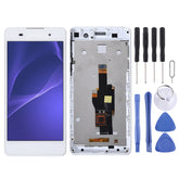 LCD Screen and Digitizer Full Assembly with Frame for Sony Xperia E5 F3311 F3313, For Xperia E5