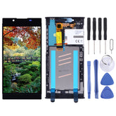 LCD Screen and Digitizer Full Assembly with Frame for Sony Xperia L1 G3311 G3312 G3313, For Xperia L1 OEM