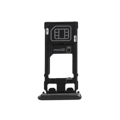 SIM Card Tray + Micro SD Card Tray + Card Slot Port Dust Plug for Sony Xperia X (Single SIM Version), For Xperia X Single SIM, For Xperia X Single SIM White, For Xperia X Single SIM Rose