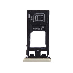SIM Card Tray + Micro SD / SIM Card Tray + Card Slot Port Dust Plug for Sony Xperia X (Dual SIM Version), For Xperia X Dual SIM, For Xperia X Dual SIM Rose, For Xperia X Dual SIM White
