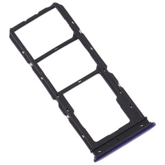 For Vivo Y7s SIM Card Tray + SIM Card Tray + Micro SD Card Tray, For Vivo Y7s