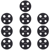 10 PCS Back Camera Lens for Nokia 7.2 / 6.2 TA-1196 TA-1198 TA-1200 TA-1187 TA-1201, For Nokia 7.2 / 6.2