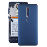Battery Back Cover with Camera Lens Frame & Side Keys & Fingerprint Sensor for Nokia 6.1 / 6 (2018) / 6 (2nd Gen), For Nokia 6 (2nd Gen)