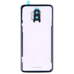 For OnePlus 6T Battery Back Cover with Camera Lens Frame, For OnePlus 6T