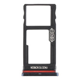 SIM Card Tray + Micro SD Card Tray for Motorola Moto One Vision / P50, For Motorola Moto One Vision