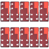 10 PCS Back Housing Cover Adhesive for Xiaomi Redmi Note 10 Pro, For Xiaomi Redmi Note 10 Pro