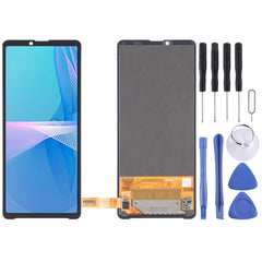 Original LCD Screen and Digitizer Full Assembly for Sony Xperia 10 III, For Sony Xperia 10 III