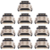 For vivo Z6 5G V1963A 10pcs Charging Port Connector, For vivo Z6 5G