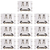 For OPPO A1K CPH1923 10pcs Charging Port Connector, For OPPO A1K