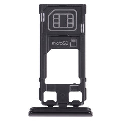 SIM Card Tray + Micro SD Card Tray for Sony Xperia 1 / Xperia XZ4, For Sony Xperia 1 / Xperia XZ4