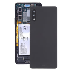 Battery Back Cover with Camera Lens Frame for Sony Xperia Ace II SO-41B, For Sony Xperia Ace II