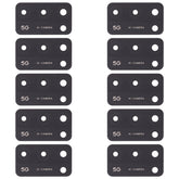 For OPPO A55 5G PEMM00, PEMM20, PEMT00, PEMT20 10pcs Back Camera Lens, For OPPO A55 5G