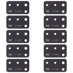 For OPPO A55 5G PEMM00, PEMM20, PEMT00, PEMT20 10pcs Back Camera Lens, For OPPO A55 5G