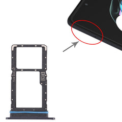 SIM Card Tray + Micro SD Card Tray for Motorola Edge 20 Lite, For Motorola Edge 20 Lite