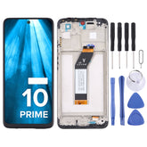 Original LCD Screen and Digitizer Full Assembly with Frame For Xiaomi Redmi 10 Prime, For Xiaomi Redmi 10 Prime