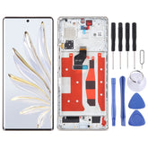 Original LCD Screen For Honor 70 Digitizer Full Assembly with Frame, For Honor 70 (Original)