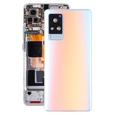 For vivo X60 Pro Global Original Battery Back Cover with Camera Lens Cover