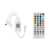 WiFi Smart 4 Pin RGB LED Strip Light Contoller APP Remote Voice Control Works with Alexa Echo, 5-24V, WiFi 40-keys Controller, WiFi 24-keys Controller