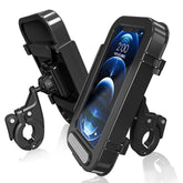 Bicycle Phone Holder Waterproof Bicycle Motorcycle Handlebar Case For 4.7-6.8 Inch Mobile Phone Mount, Waterproof Bicycle Holder