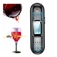 T01 Breath Alcohol Test Non-contact Detector Digital LCD Display Police Breathalyzer, T01