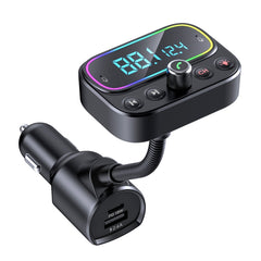 T67 Bluetooth 5.0 Car MP3 Music Player FM Modulator Transmitter Wireless AUX Adapter Hands-free, T67
