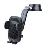 A190+X157 Car Phone Holder Dashboard Sucker Mount Stand Retractable Clamp Arm, A190+X157