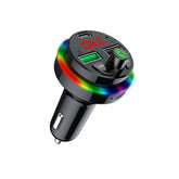 F17 3.1A Dual USB Charger Bluetooth 5.0 Car MP3 Player, F17