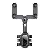 H03 Car Rearview Mirror Mobile Phone Holder 360 Rotation Foldable, H03