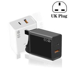GaN PD48W Type-C PD3.0 + USB3.0 Notebook Adapter ,UK Plug, UK Plug