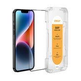 ENKAY Easy Install High Alumina Silicon Full Glass Film, For iPhone 17e / 16e / 14 / 13 / 13 Pro, For iPhone 17 Pro Max, For iPhone 17 Pro, For iPhone 17, For iPhone Air, For iPhone 16 Pro Max, For iPhone 16 Pro, For iPhone 16 Plus, For iPhone 16