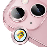 ENKAY Hat-Prince AR 9H Rear Lens Aluminium Alloy Tempered Glass Film, For iPhone 15 / 15 Plus