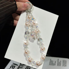 Small Crown Tassel Phone Chain