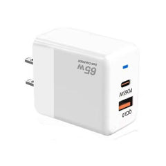 GaN PD 45W + QC3.0 USB Fully Compatible Protocol Charger for MacBook,US Plug, US Plug