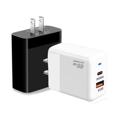 GaN PD 45W + QC3.0 USB Fully Compatible Protocol Charger for MacBook,US Plug, US Plug