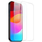 2pcs NORTHJO A++ 0.3mm 2.5D Screen Tempered Glass Film, For iPhone 17 Pro Max, For iPhone 17 Pro, For iPhone 17, For iPhone Air