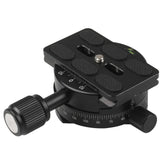 X-64 Professional Camera Tripod Monopod Panoramic Panorama Head with Quick Release Plate, X-64