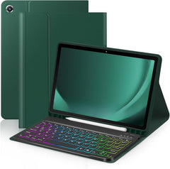 Backlit Colorful Bluetooth Keyboard Protective Leather Case, For iPad Air 11 2024, For iPad Pro 11 2024